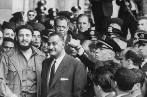  Nasser w/ Fidel Castro