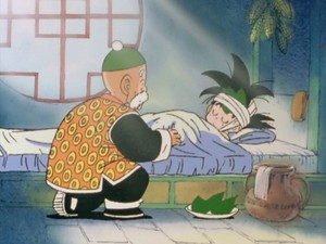  Goku and Grandpa Gohan