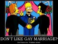 Simpsons pro gay marriage - lgbt photo