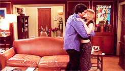  Ross and Rachel kiss