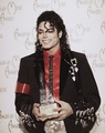 Backstage At The 1989 American Music Awards - michael-jackson photo