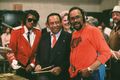 Michael In The Recording Studio With Michael Lionel Hampton And Quincy Jones - michael-jackson photo