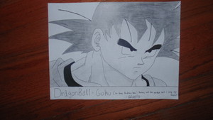 My Drawing Of-Dragon Ball:Goku