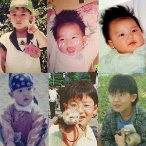  Chanyeol's baby pictures