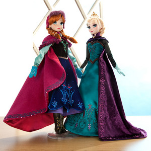  NEW Limited Edition Anna and Elsa 玩偶