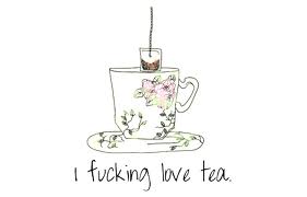  茶 makes everything better:)