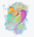 Walt Disney Fan Art - Princess Andrina - the-little-mermaid fan art