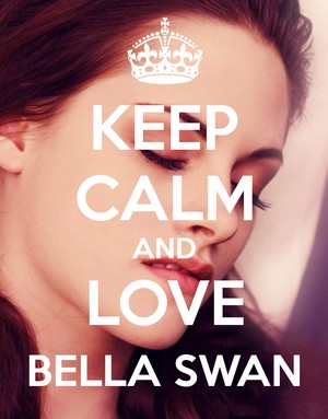  Keep Calm and Liebe Bella schwan