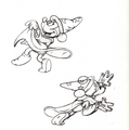 Walt Disney Sketches - Mickey Mouse - walt-disney-characters photo