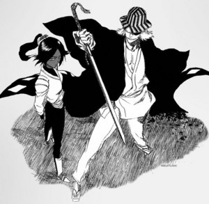  Kisuke Urahara and Yoruichi
