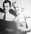 1952 - Sunday, August 3 - Ray Anthony's home party  - marilyn-monroe photo