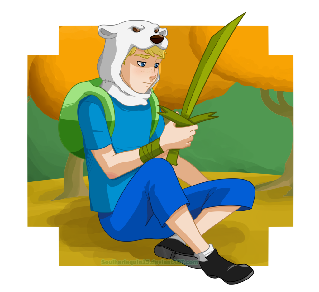 Blade Of Grass Adventure Time With Finn And Jake Fan Art