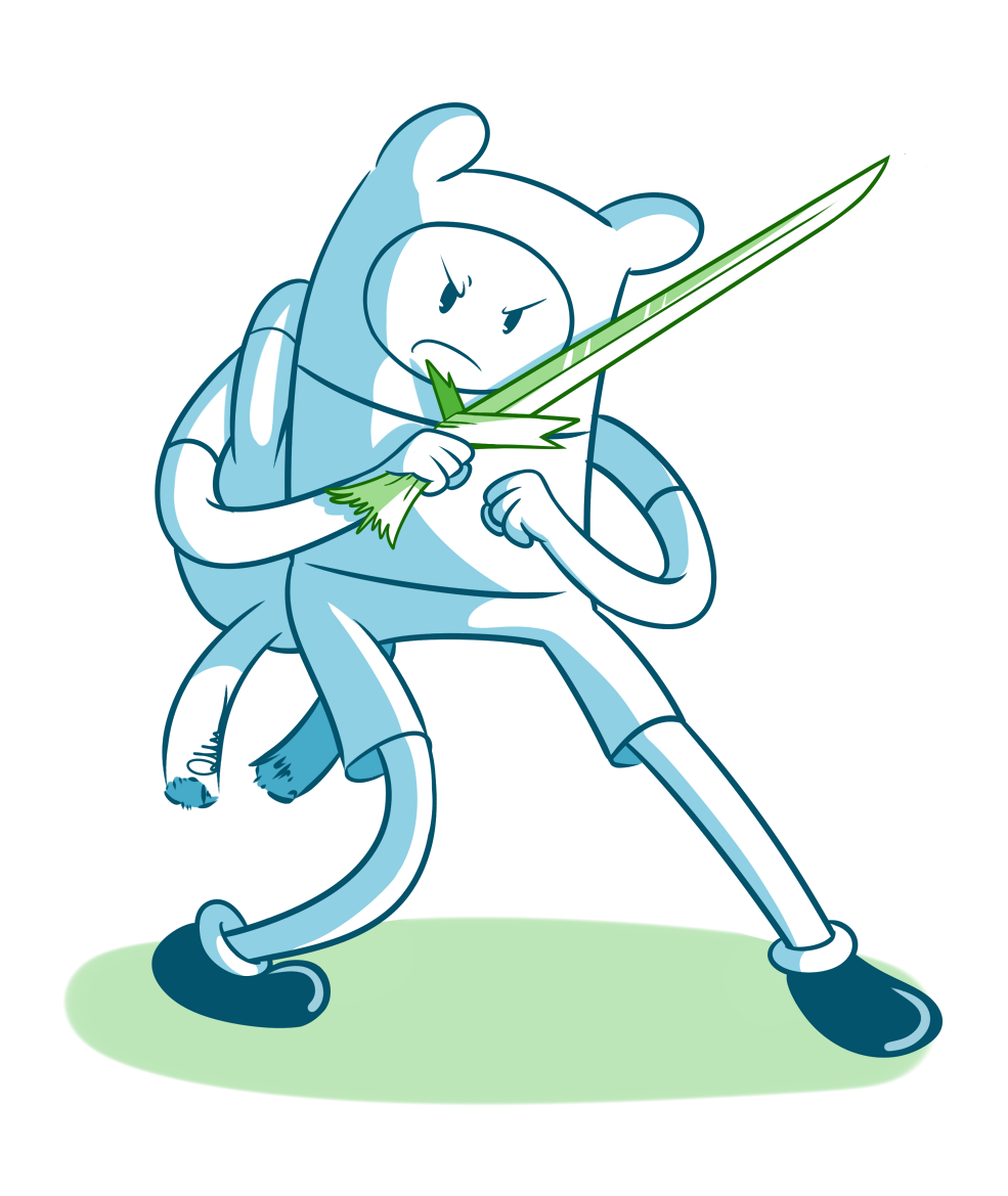 Grass Sword Adventure Time With Finn And Jake Fan Art 36567223