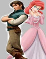 Ariel and Flynn - disney-princess fan art