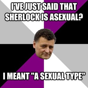  Asexual Sherlock/Trolling Moffat
