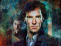 Sherlock. Benedict Cumberbatch - benedict-cumberbatch fan art