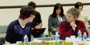  Benedict and Martin - A Study in pink script read through