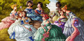 Princess Tea Party by HollyBell - disney-princess fan art