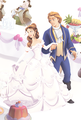 Belle and Adam's Wedding - disney-princess photo