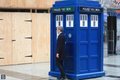 Doctor Who - Season 8 - Set Photos of Peter Capaldi and Jenna Coleman  - doctor-who photo