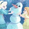  Elsa and Anna icone