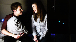  【fitzsimmons + staring at each other】