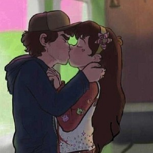  Dipper and Mabel キッス