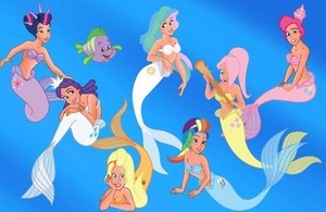 My little mermaids