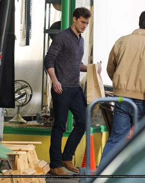  Fifty Shades of Grey - On Set - 22nd January