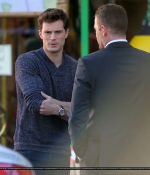 Fifty Shades of Grey - On Set - 22nd January