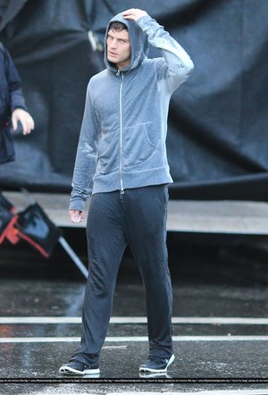 Fifty Shades of Grey - On Set - January 29th