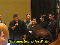  Misha Collins and Jensen Ackles