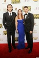 Jared, Danneel and Jensen at the Critics' Choice Awards 2014 - jensen-ackles photo
