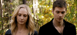 Klaus and Caroline in "Fifty Shade of Solitude"