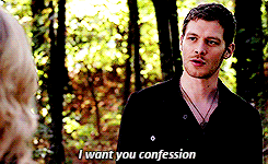 Klaus and Caroline in "Fifty Shade of Solitude"