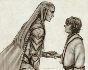  Thranduil and Bilbo