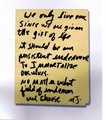A Personal Handwritten Note From Michael - michael-jackson photo