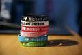 "I Love Michael Jackson" Bracelets - michael-jackson photo