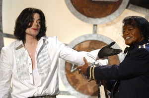  Michael and James Brown BET awards 2003
