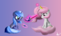 Princess Celestia and Luna as Fillies  - my-little-pony-friendship-is-magic photo