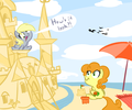 Derpy and Golden Harvest  - my-little-pony-friendship-is-magic photo