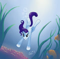 Rarity in the Sea - my-little-pony-friendship-is-magic photo