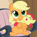 Apple Jack and Apple Bloom - my-little-pony-friendship-is-magic photo