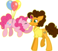 Pinkie and Cheese - my-little-pony-friendship-is-magic photo