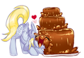 Derpy in a Chocolate Fountain. - my-little-pony-friendship-is-magic photo