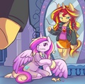 Sunset and Candace - my-little-pony-friendship-is-magic photo