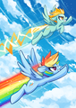 Spitfire and Rainbow Dash - my-little-pony-friendship-is-magic photo