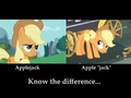 Apple JACK joke - my-little-pony-friendship-is-magic photo