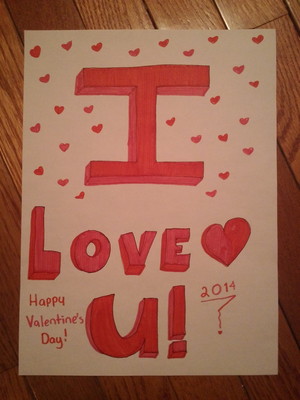 My Valentines Day poster
