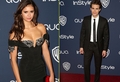 Nina&Paul at InStyle Golden Globes Party 2014 - the-vampire-diaries-tv-show photo